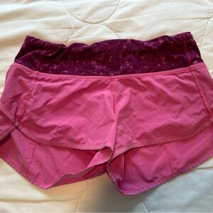Lululemon shorts, size 0